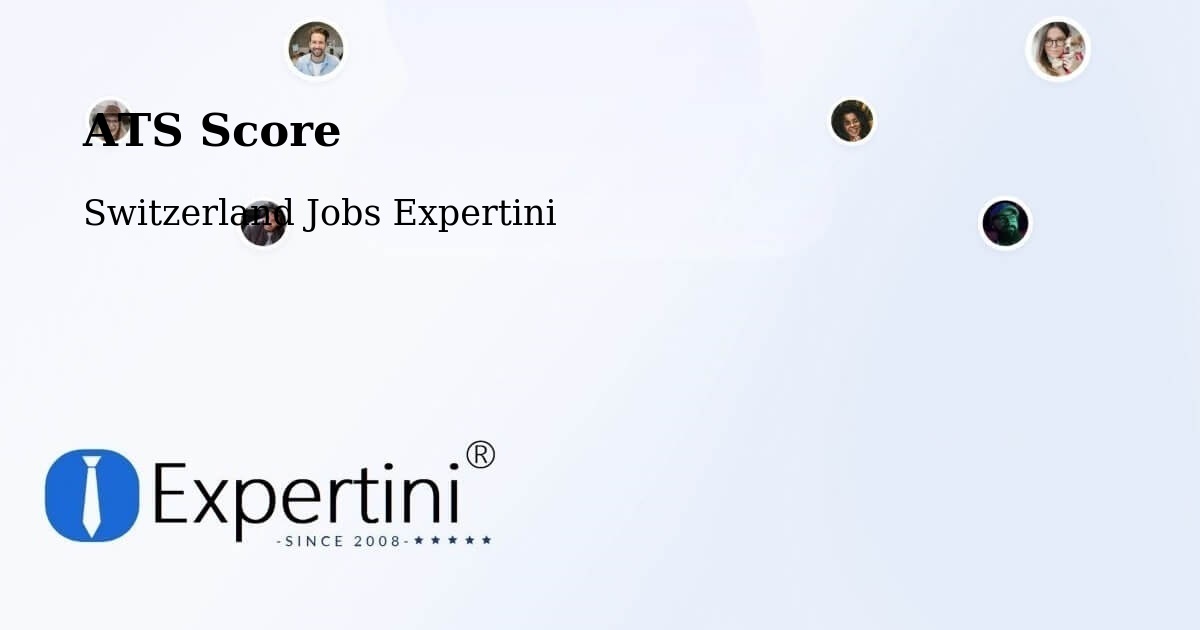Resume ATS Score & Job Description Match Tool – Laufen - Switzerland Jobs Expertini